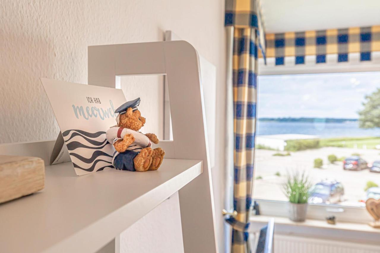 Fewo1846 - Meersinne - Stilvolle Wohnung Mit Balkon Und Meerblick Glücksburg Eksteriør bilde