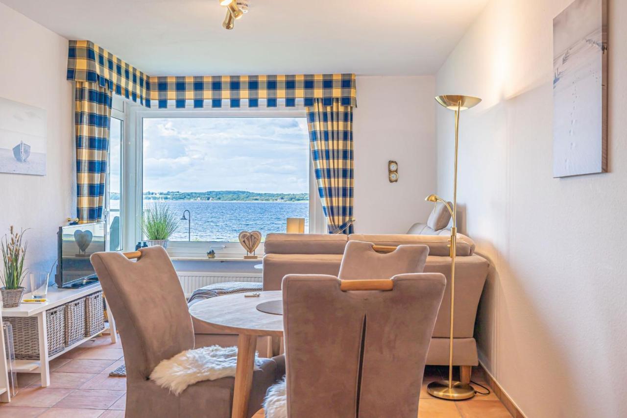 Fewo1846 - Meersinne - Stilvolle Wohnung Mit Balkon Und Meerblick Glücksburg Eksteriør bilde