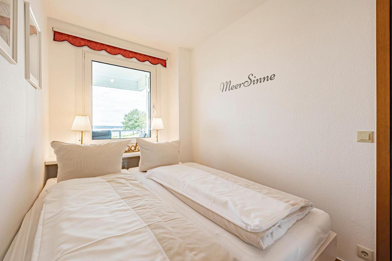 Fewo1846 - Meersinne - Stilvolle Wohnung Mit Balkon Und Meerblick Glücksburg Eksteriør bilde